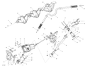 Fits 2011-2012 Can-Am Spyder RS SE5 / Spyder RS SM5 Handle BAR Cover, Black, OEM Part # 709400906 - schematic diagram