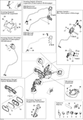 Fits 2008-2011 Can-Am Spyder RS Roadster SE5 / Spyder RS Roadster SM5 LOCK, OEM Part # 710001149 - schematic diagram