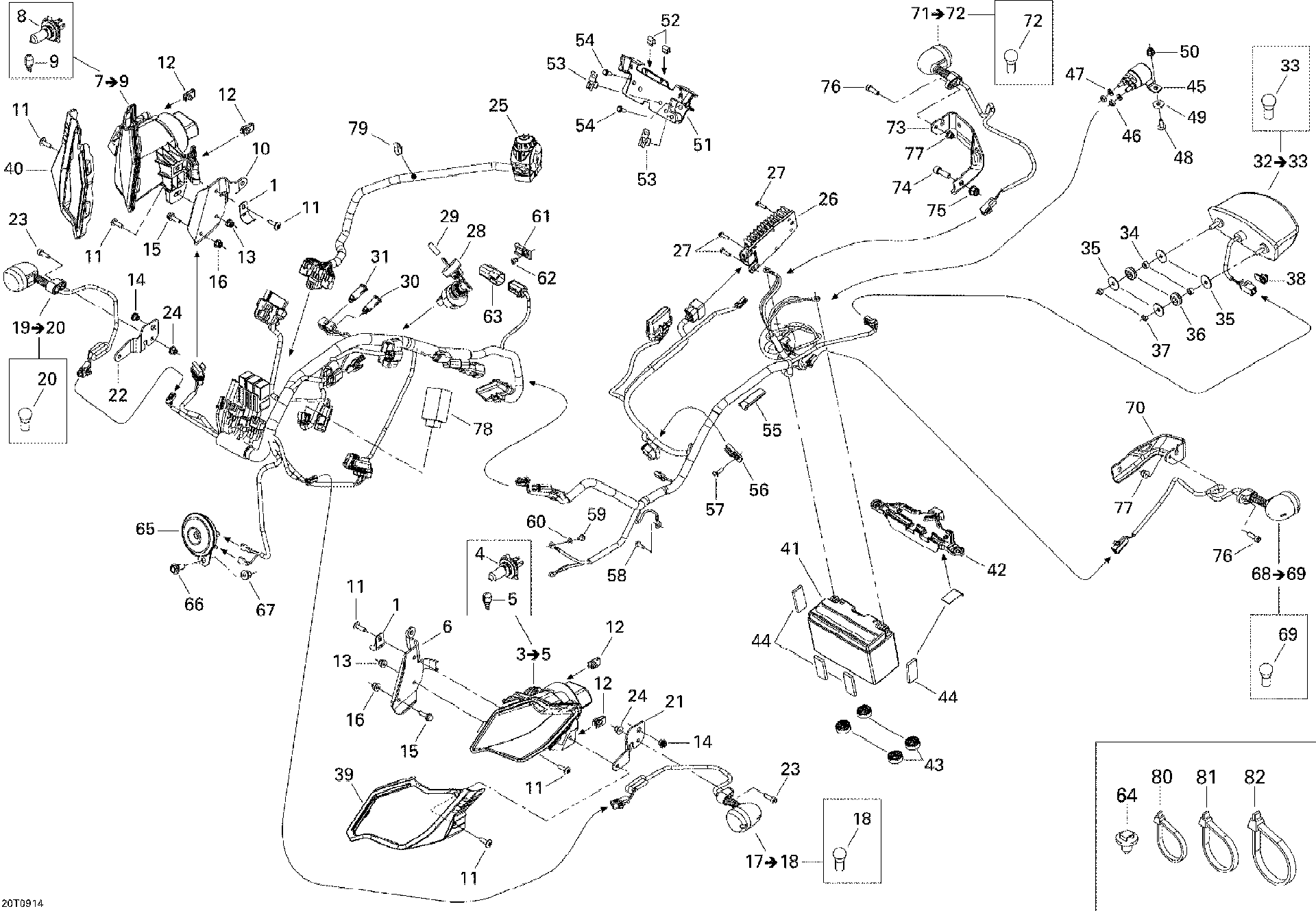 Fits 2009 Can-Am DS 450 CE STD & X (3F9D / DS 450 EFI LH Support, OEM Part # 710001302 - schematic diagram