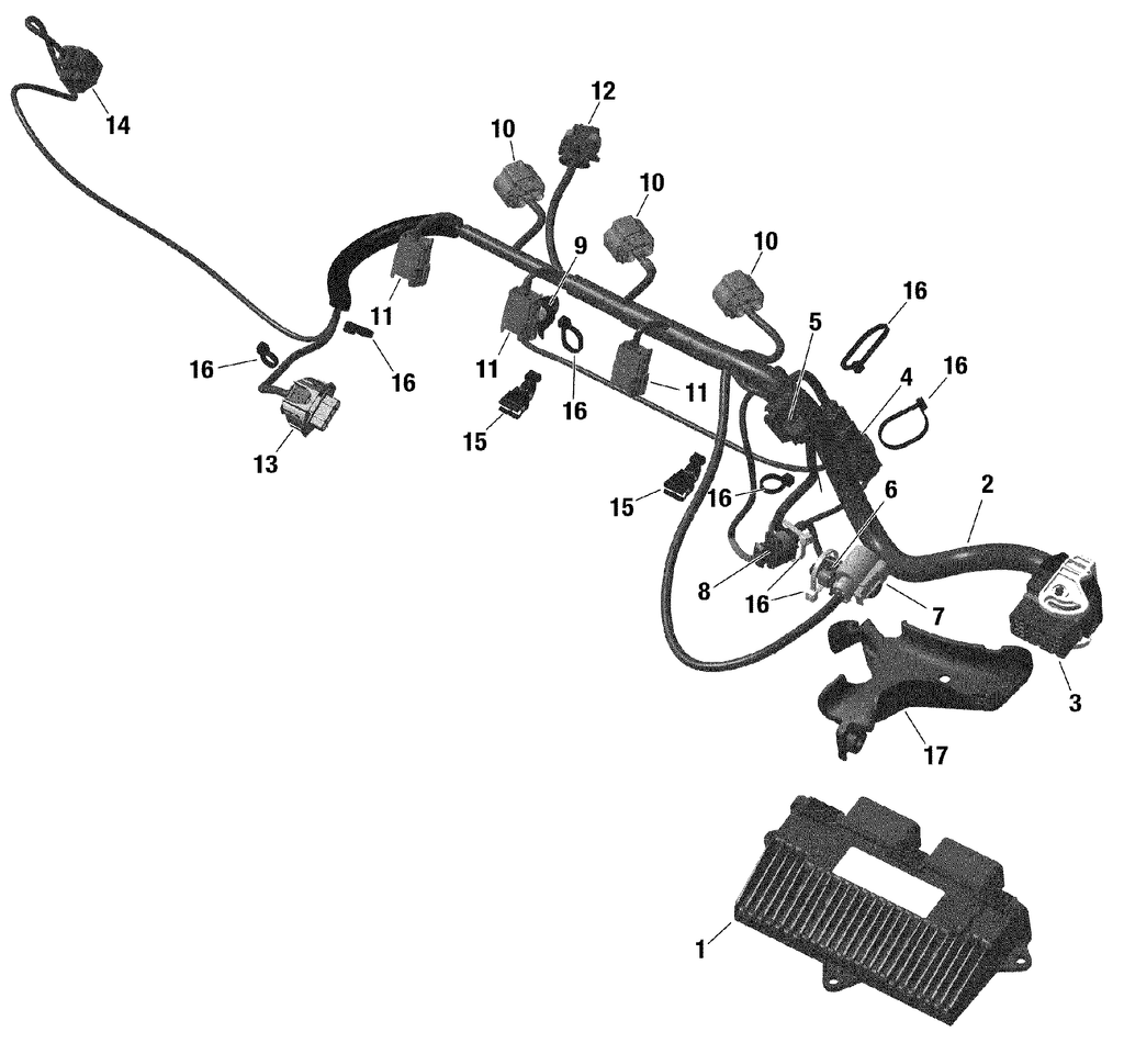 OEM schematic for part 710002616