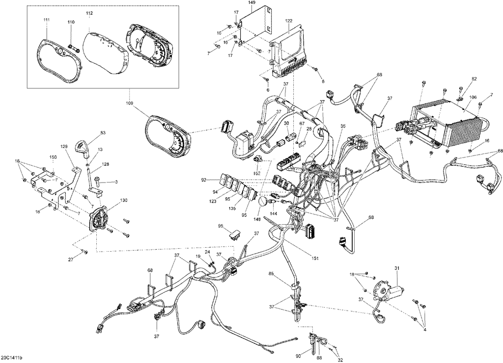 OEM schematic for part 710002879