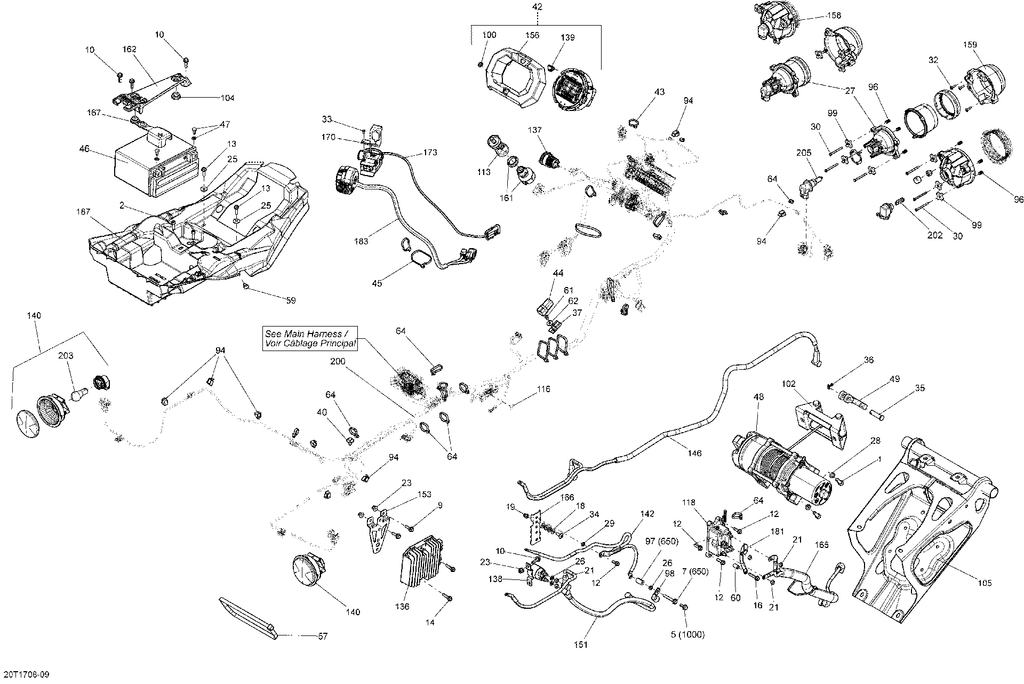 OEM schematic for part 710003003