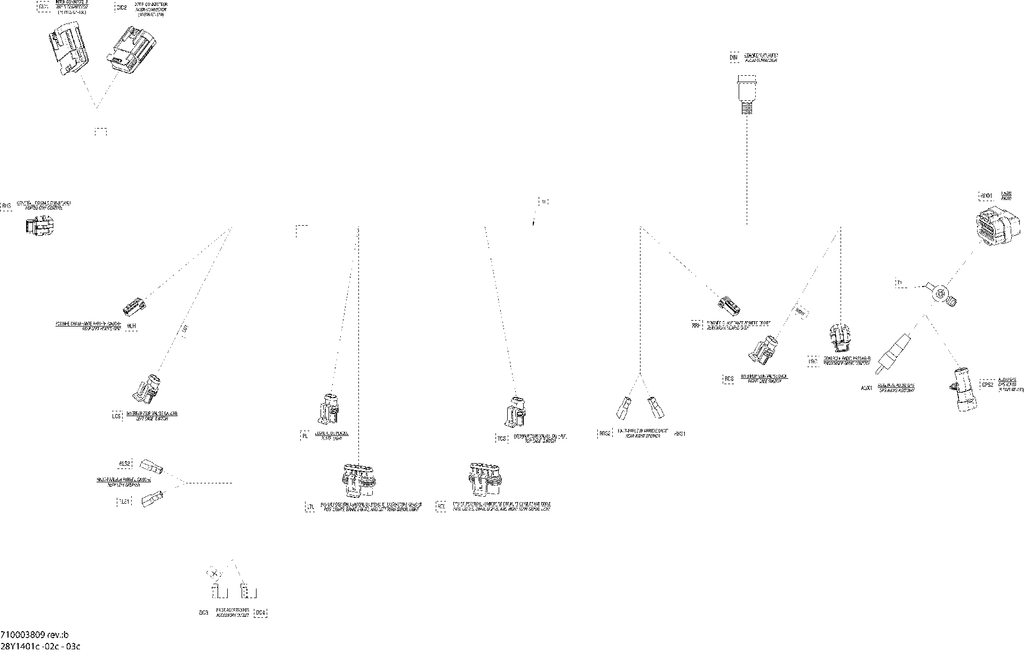 OEM schematic for part 710003809