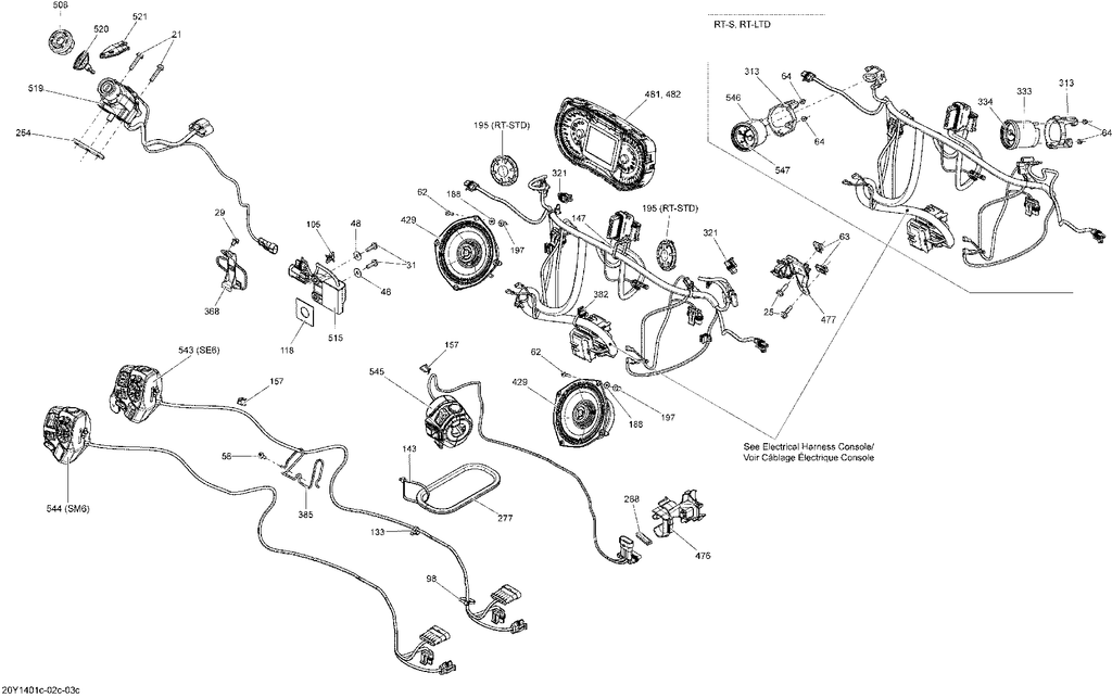 OEM schematic for part 710003919