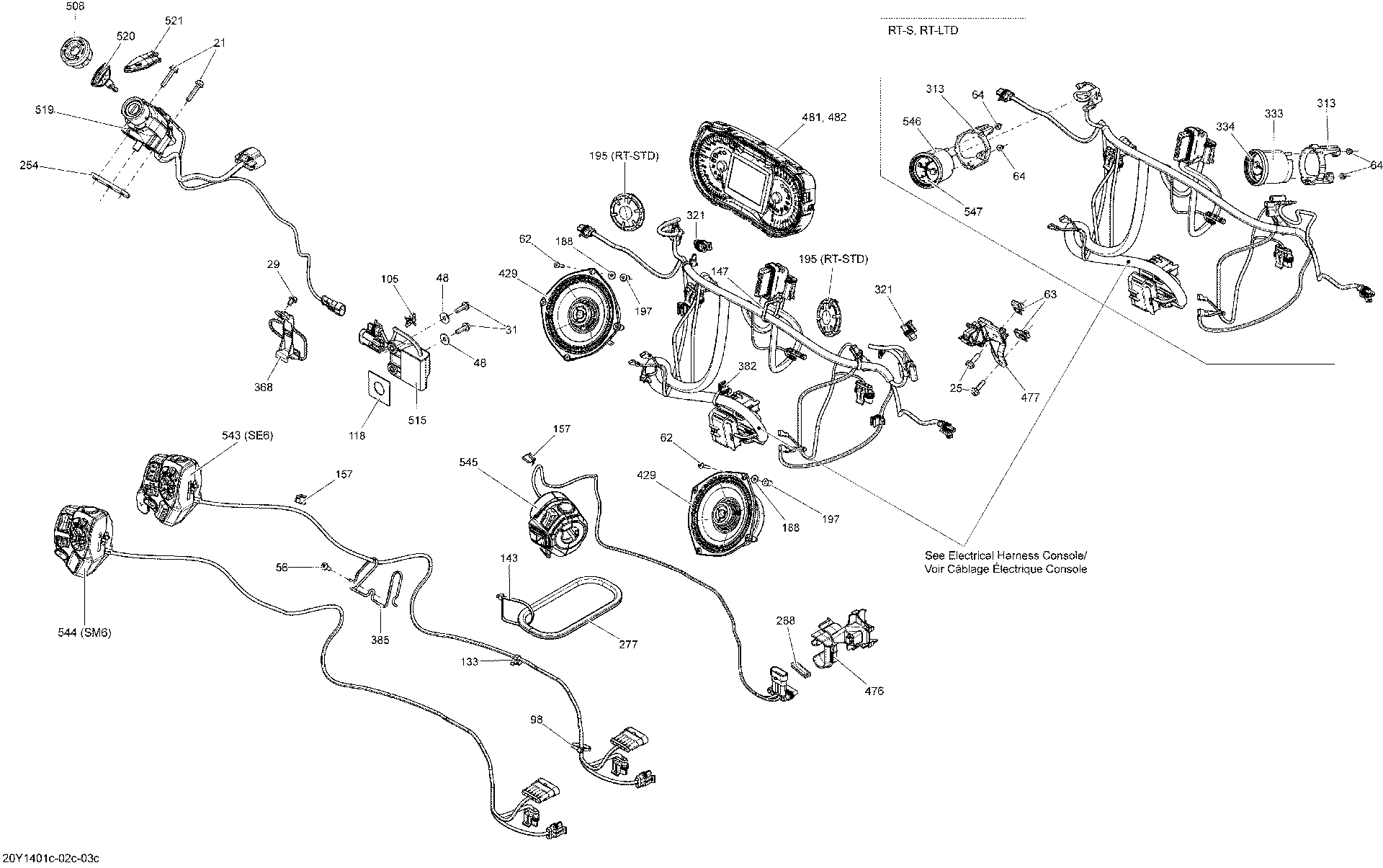OEM schematic for part 710003919