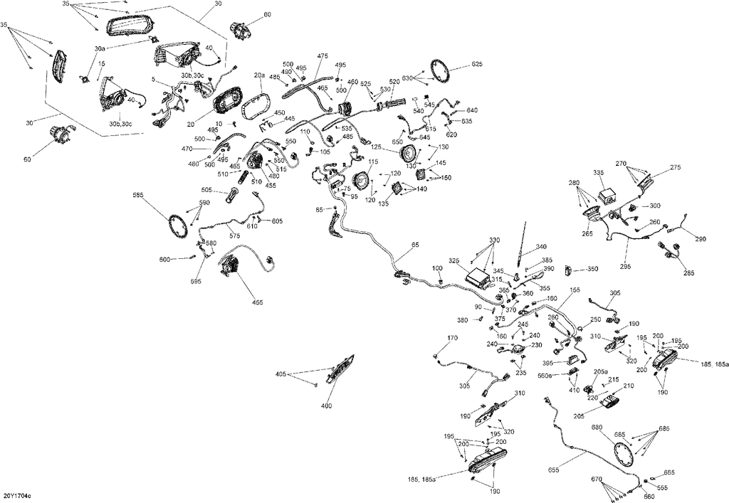 OEM schematic for part 710005172
