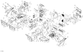 Fits 2016 Can-Am Maverick - Maverick MAX Console KIT, OEM Part # 715003368 - schematic diagram