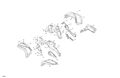 Fits 2018 Can-Am T Regulation - OUTLANDER - 4X4 - XT - 650 EFI - 2PJH LH Front Fender Asm, Inten, OEM Part # 715005142 - schematic diagram