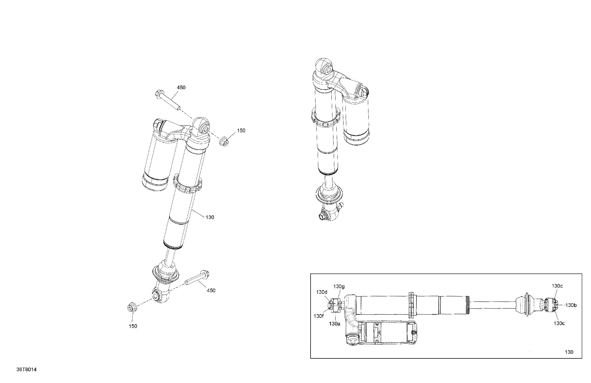 Fits 2017-2018 Can-Am International - OUTLANDER MAX - 4X4 - XMR - 1000R - 5KJC Spherical Bearing, OEM Part # 715900484 - schematic diagram