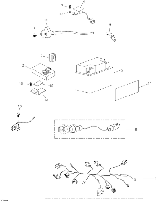 OEM schematic for part A3041017500A