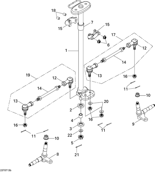 Fits 2007 Can-Am Mini DS 90 4-strokes BUSH, OEM Part # A51114145000 - schematic diagram