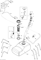 Sea-Doo Fits 2009-2012 Sea-Doo GTI 130, (23CS, 23CR) / GTI LTD 155, (39CS) Gasket, OEM Part # 293250211 - reference image 2
