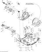 Sea-Doo Fits 2010-2012 Sea-Doo GTX 155, (38CS, 38CR) / GTX 215, (42CS) Pump Support, OEM Part # 271001704 - reference image 2