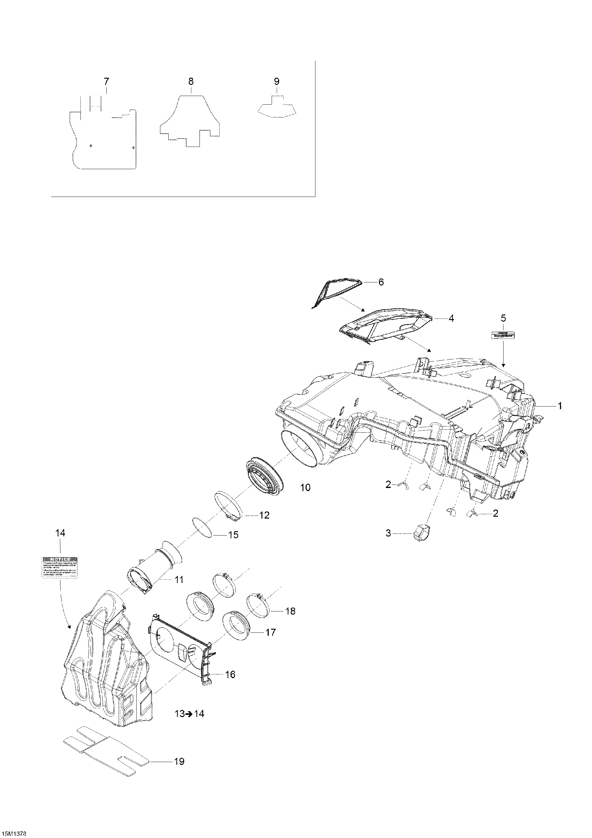 Ski-Doo Fits 2009-2011, 2013 Ski-Doo O'Ring, OEM Part # 293300140 - reference image 2