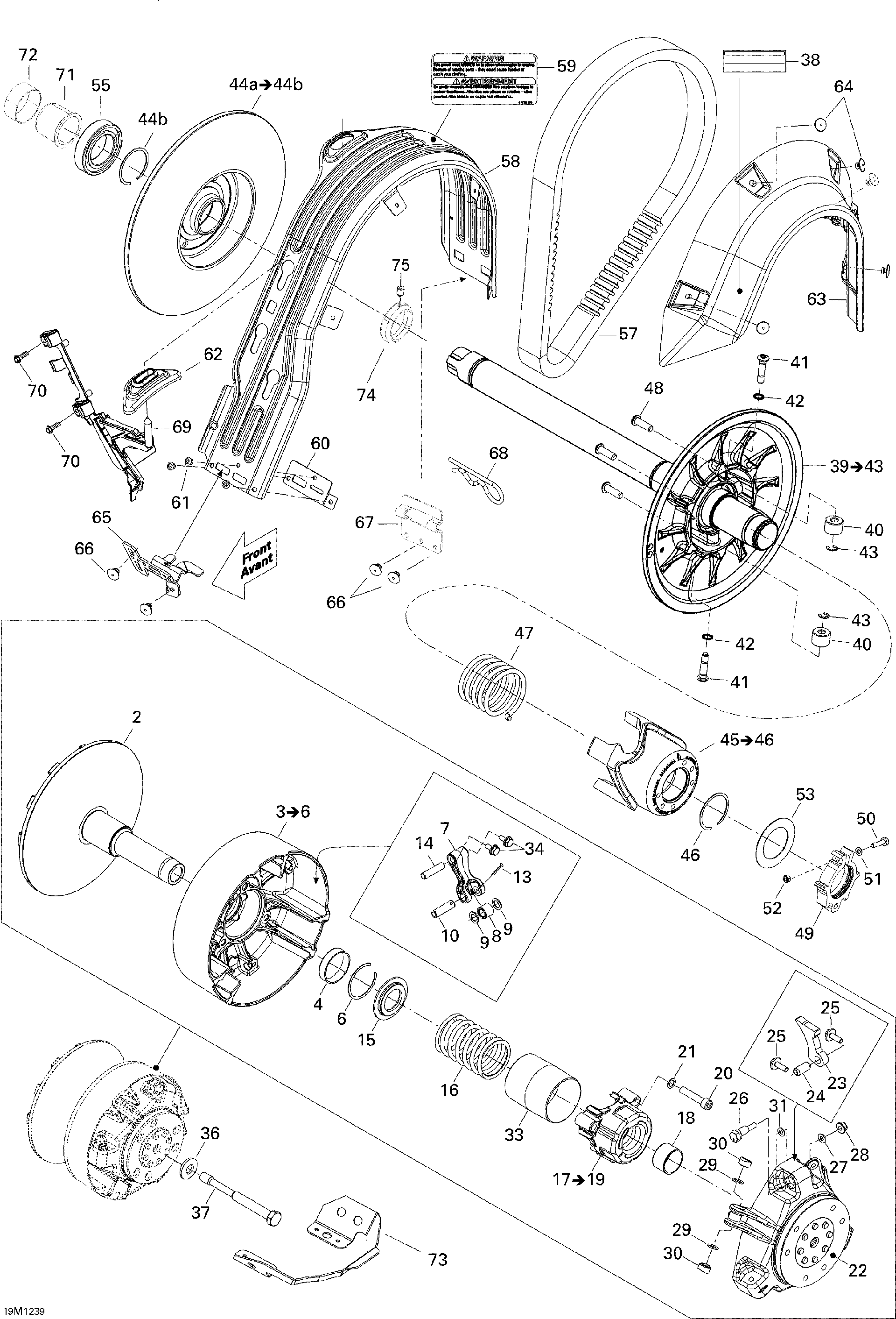 Ski-Doo Fits 2010-2012 Ski-Doo Calibration Screw, OEM Part # 417223197 - reference image 2