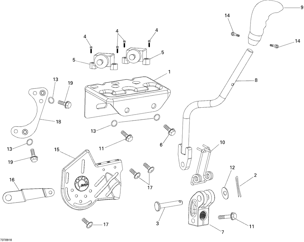 Can-Am Fits 2008-2009 Can-Am DS 90 X / Mini DS 70cc 4T Jaune Washer, OEM Part # V941010817016 - reference image 2