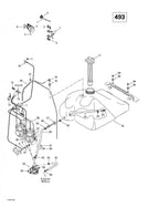 Fits 1999-2007 Ski-Doo Formula Deluxe 500/600/700 / Formula Deluxe 600/700 Models Throttle Housing, OEM Part # 512059243