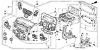 New 2006-2007 Fits Honda Accord Base, Panel Power *NH482L* (UA BLACK METALLIC), Part # 39177-SDN-A11ZA