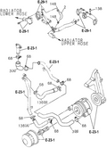 Honda New 1994-1995 Fits Honda Passport Hose, Oil Cooler Return, Part # 89706-12770