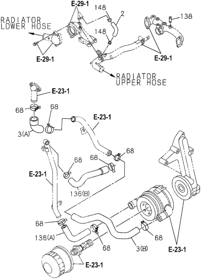 Honda New 1994-1995 Fits Honda Passport Hose, Oil Cooler Return, Part # 89706-12770