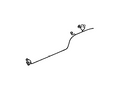 New 2001-2002 Fits Acura MDX Passenger Side Wire Harness, Part # 32160-S3V-A10