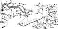 Honda New 2009-2011 Fits Honda Civic Brake Pipe W, Part # 46376-SNB-H00
