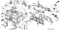 Honda New 2001-2005 Fits Honda Civic Intake Manifold, Part # 17100-PMR-A00