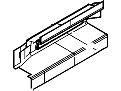 Ford New 2000-2011 Fits Lincoln Town Car Extension - Side Member Base No. 20402 Position Passenger Side, Part # YW1Z5420402AA