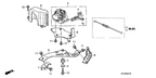New 2003-2011 Fits Honda Element Bracket B, Actuator, Part # 36636-PZD-A00