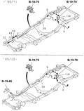 Honda New 1996 Fits Honda Passport Pipe, L. RR. Axlebrake, Part # 89710-86300