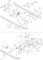 Fits 2002-2005 Ski-Doo Summit 1000 SDI, Highmark & Highmark X / Summit 600 HO Models Bolt, Long, OEM Part # 250000062