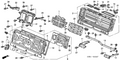 Honda New 2003-2005 Fits Honda Civic Grommet, Cable, Part # 1B821-PZA-000