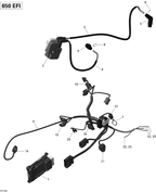 2015 Fits Can-Am 650 EFI Xmr Ecm, Eng Ctrl Module, OEM Part # 420264783
