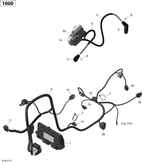 Fits Can-Am 2011-2014, Max/ Commander 1000, Ltd Ecm Conn, OEM Part # 420266957