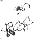 2014 Fits Can-Am Commander 800 Standard, Dps, Xt Ecm Conn, OEM Part # 420266994
