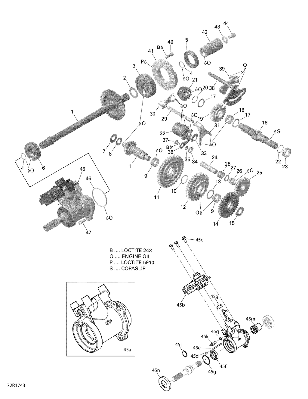 2017-2018 Fits Can-Am Hd5/ 1- Traxter Hd5 Shifting Unit, OEM Part # 420686741
