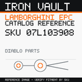 Iron Vault catalog reference catalog-card-v1 — Lamborghini SKU 07L103908