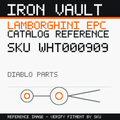 Iron Vault catalog reference catalog-card-v1 — Lamborghini SKU WHT000909