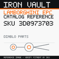 Iron Vault catalog reference catalog-card-v1 — Lamborghini SKU 3D0973703