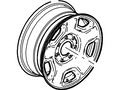 New 2008-2009 Fits Ford / Lincoln F-150 / Mark LT Wheel Assy Base No. 1007b, Part # 7L3Z1015D
