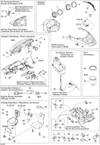Fits 2005-2007 Ski-Doo Mach Z 1000 SDI / Mach Z 1000 SDI Adrenaline & X Models Cap, OEM Part # 508000465