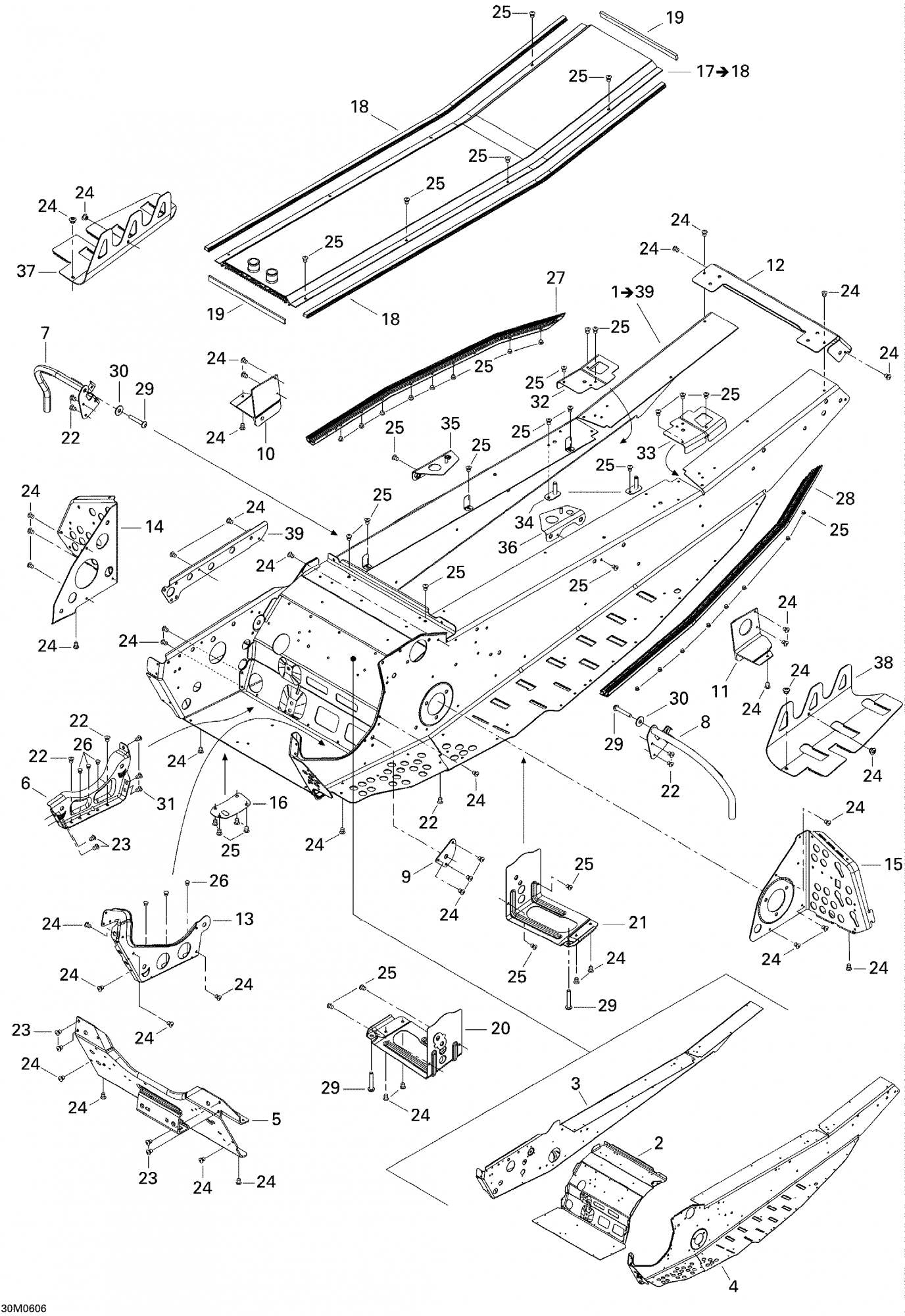 Fits 2005-2006 Ski-Doo GSX 500SS / GSX 600 HO Models Gasket, OEM Part # 293200096