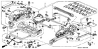 New 2003-2007 Fits Honda Accord Cover, RR. Foot Driver *NH361L* (Manual) (CF GRAY), Part # 81595-SDA-A01ZB