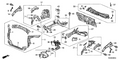 Honda New 2011-2013 Fits Honda Odyssey Dashboard (Upper), Part # 61100-TK8-A00ZZ