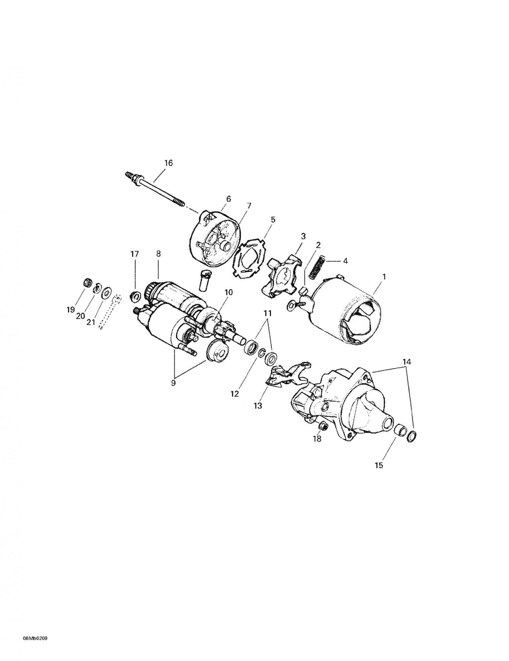 Fits 2000-2006 Ski-Doo Formula Deluxe 500/600/700 / Formula Deluxe 600/700 Models Brush Kit, OEM Part # 410213107