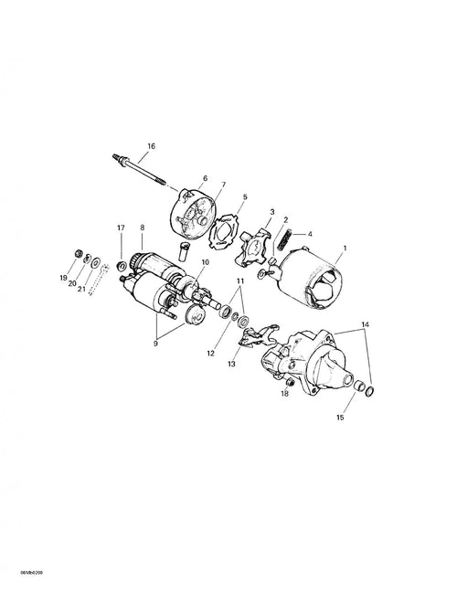 Fits 2002-2006 Ski-Doo Grand Touring 380 F/500 F / Grand Touring 380 F/550 F Models Housing, OEM Part # 410213108