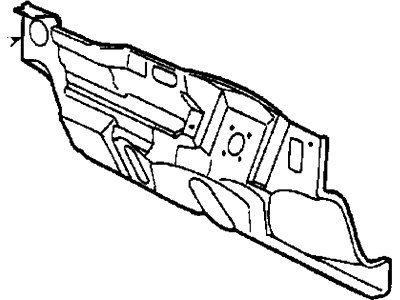 Ford New 2001-2007 Fits Ford Focus Dash Panel Base No. 01610, Part # 4S4Z5401610AA