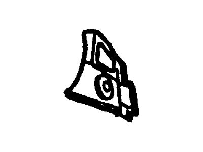 Ford New 1995-2000 Fits Ford / Mercury Contour / Mystique Panel Rear Lamp Closing, Part # F5RZ13A418B