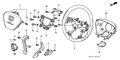New 2003-2006 Fits Honda Element Finisher, L. *NH486L* (W/O Switch) (EX DARK METAL), Part # 78505-S9V-A01ZC