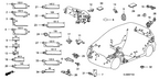 New 2007-2008 Fits Honda Fit Stay K, Engine Wire Harness, Part # 32750-PWA-G00
